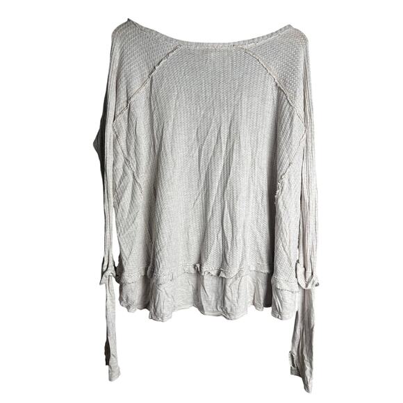 We The Freet Medium Free People Waffle Knit Sweater - Picture 2 of 6